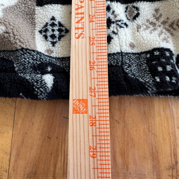 Vintage Pure Alaska Gold Fleece Print Jacket Mens M Y2K 90s Winter Full Zip USA - Picture 11 of 13